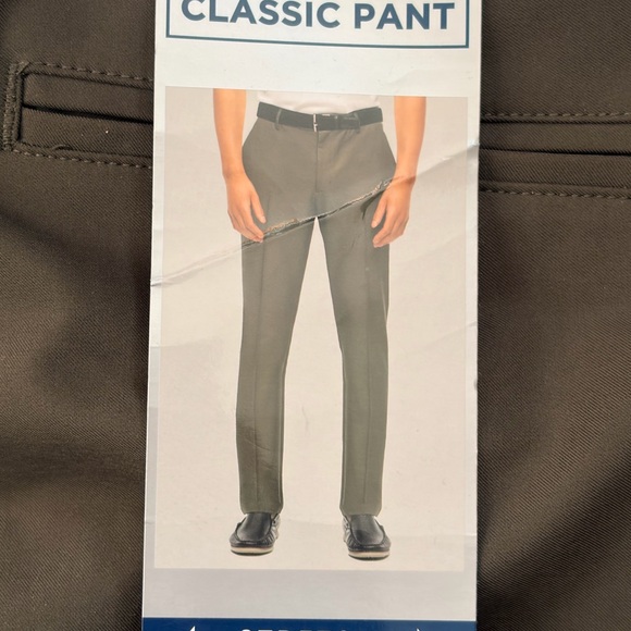 NEW Greg Norman Collection Men's Performance Classic Pants - OLIVE 36x34 - Picture 2 of 7